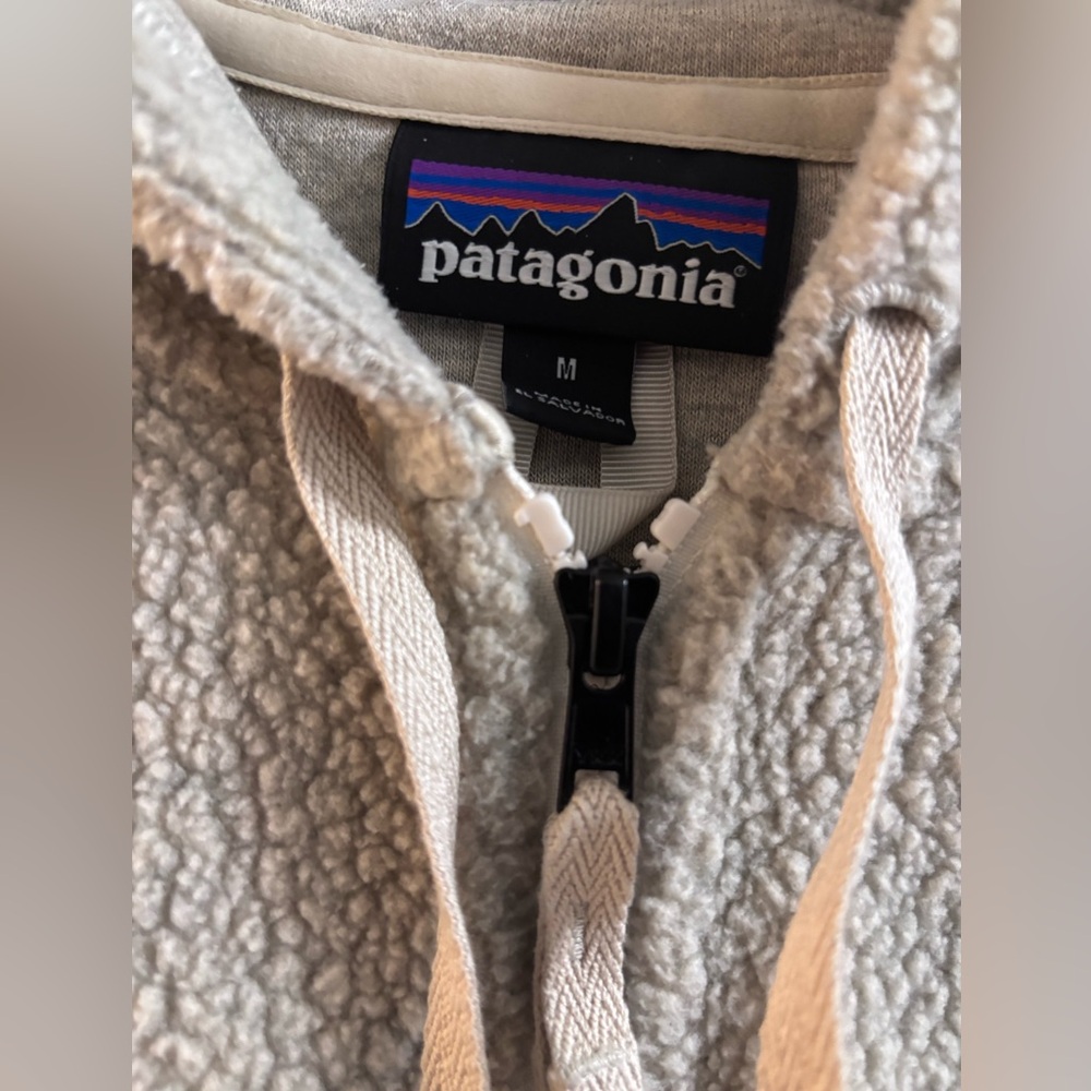 Patagonia Women's Shearling Hoody Hoodie Sz Med - Picture 4 of 12
